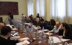 9 April 2015 Participants of the roundtable on public policies on the protection of the rights and improvement of the quality of life of LGBT people